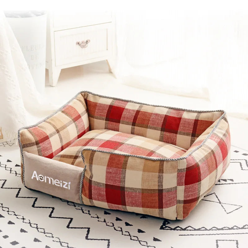 Big Dog Bed Removable Pet Sofa Bed For Small Medium Big Dogs Washable Cat House Mats Soft Pet Sleeping Beds Dog Accessories-9