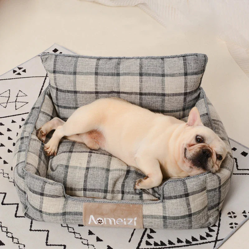 Big Dog Bed Removable Pet Sofa Bed For Small Medium Big Dogs Washable Cat House Mats Soft Pet Sleeping Beds Dog Accessories-2